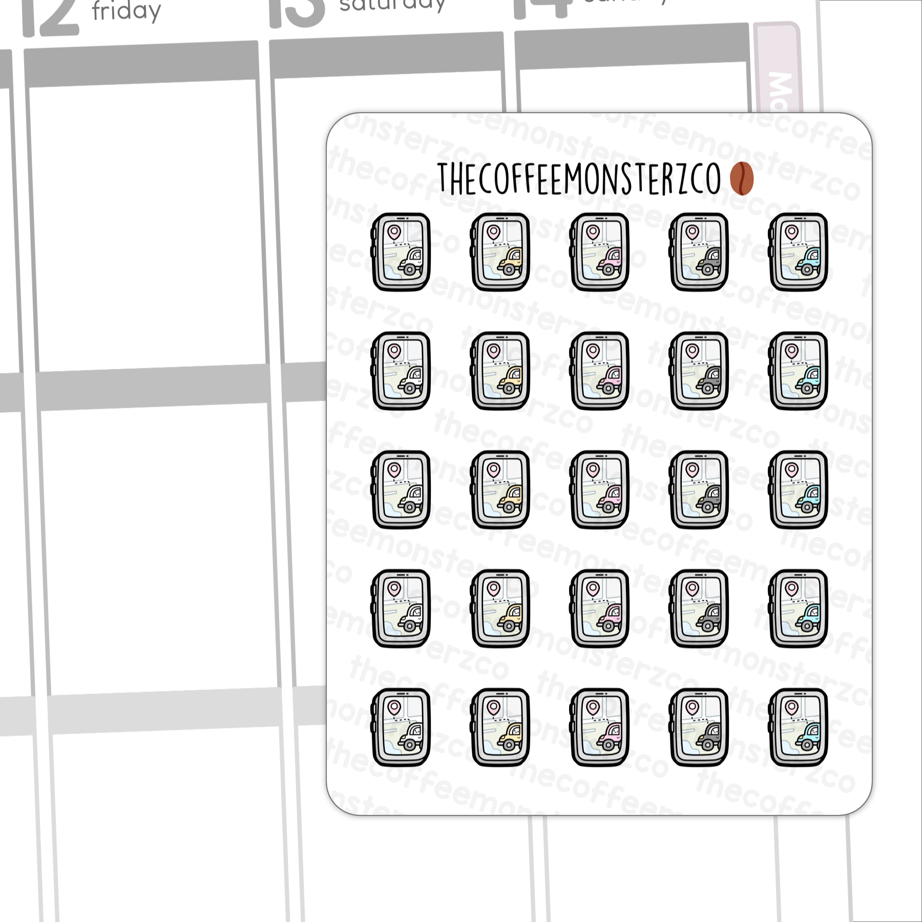 Rideshare Emotis