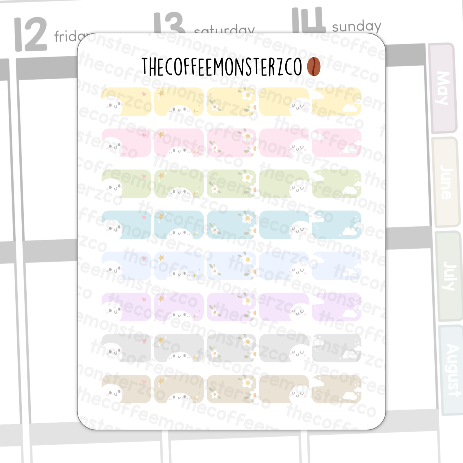 Mini Rounded Labels