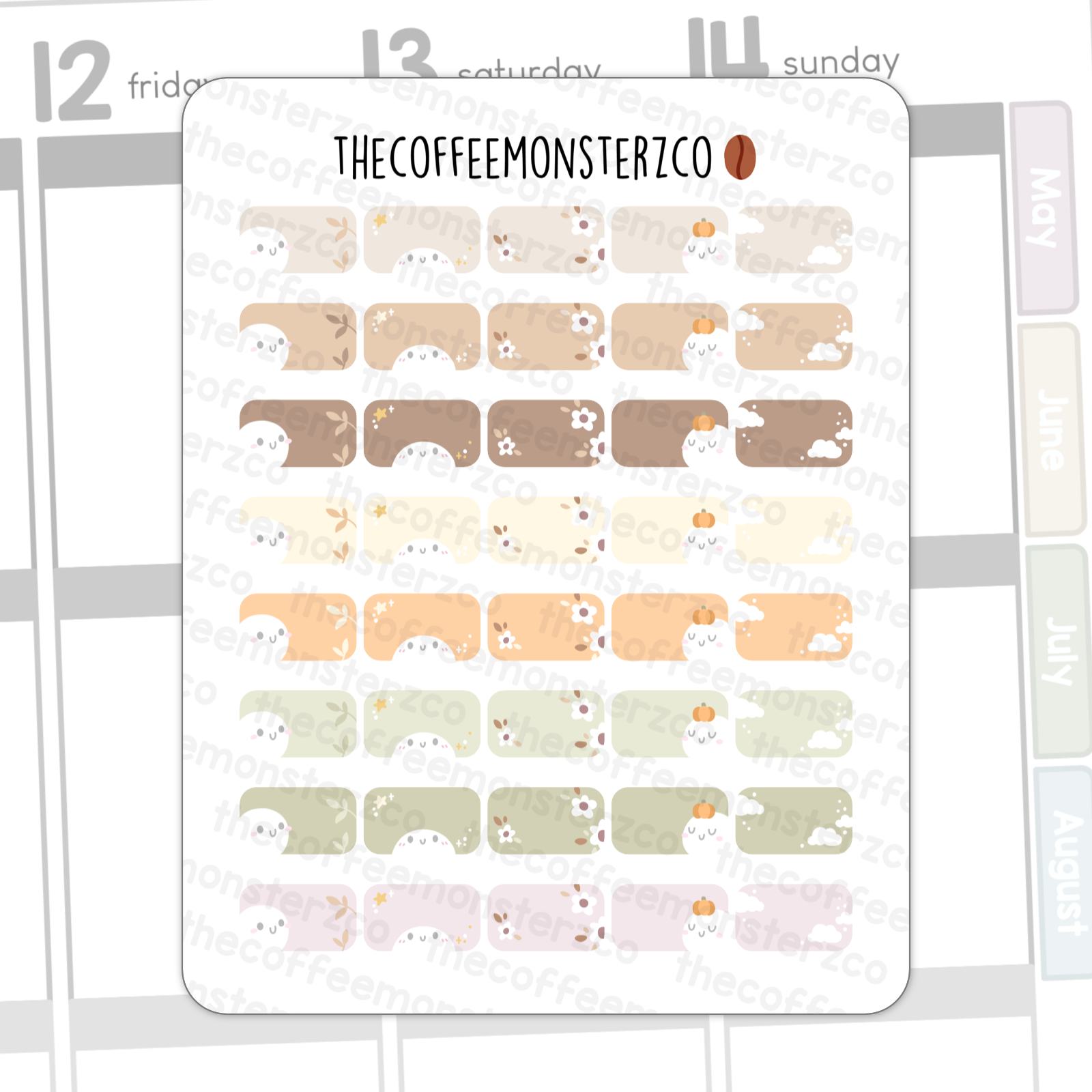 Mini Rounded Labels