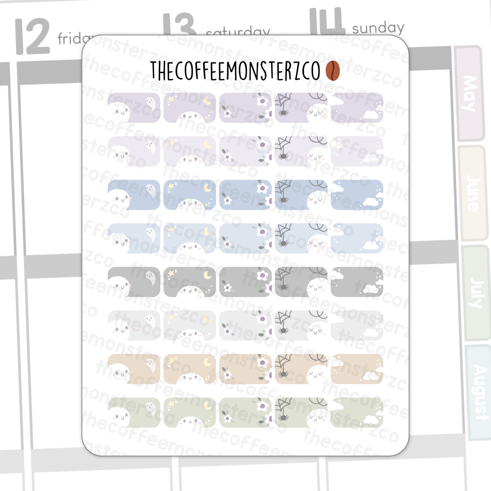 Mini Rounded Labels