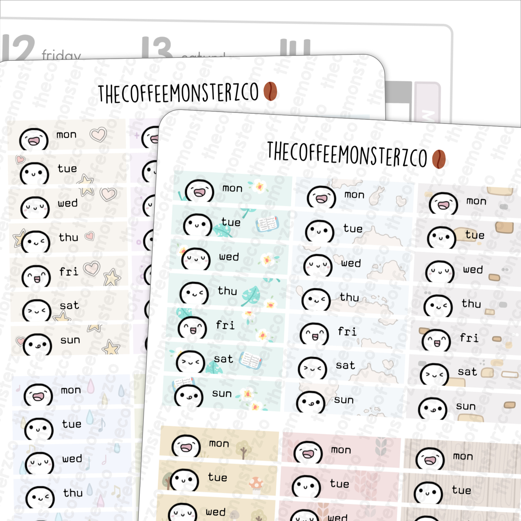 2025 Hobonichi Cousin Days Of The Week