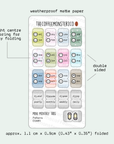 Mini Monthly Tabs - Emotis