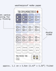 Mini Monthly Tabs - Emotis