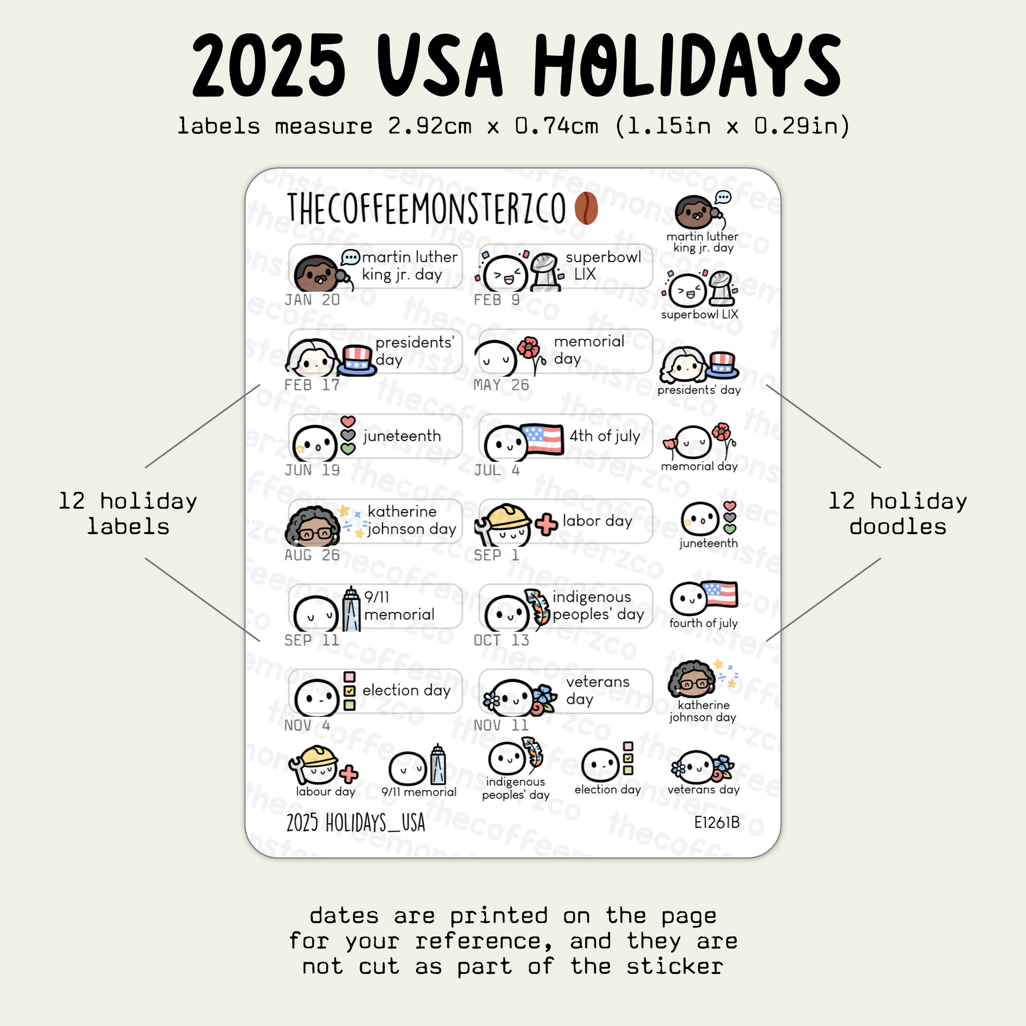 2025 Supplemental Holidays