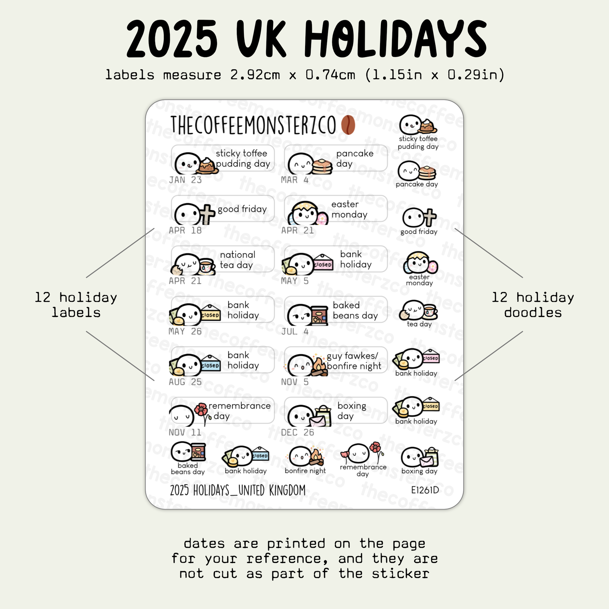 2025 Supplemental Holidays
