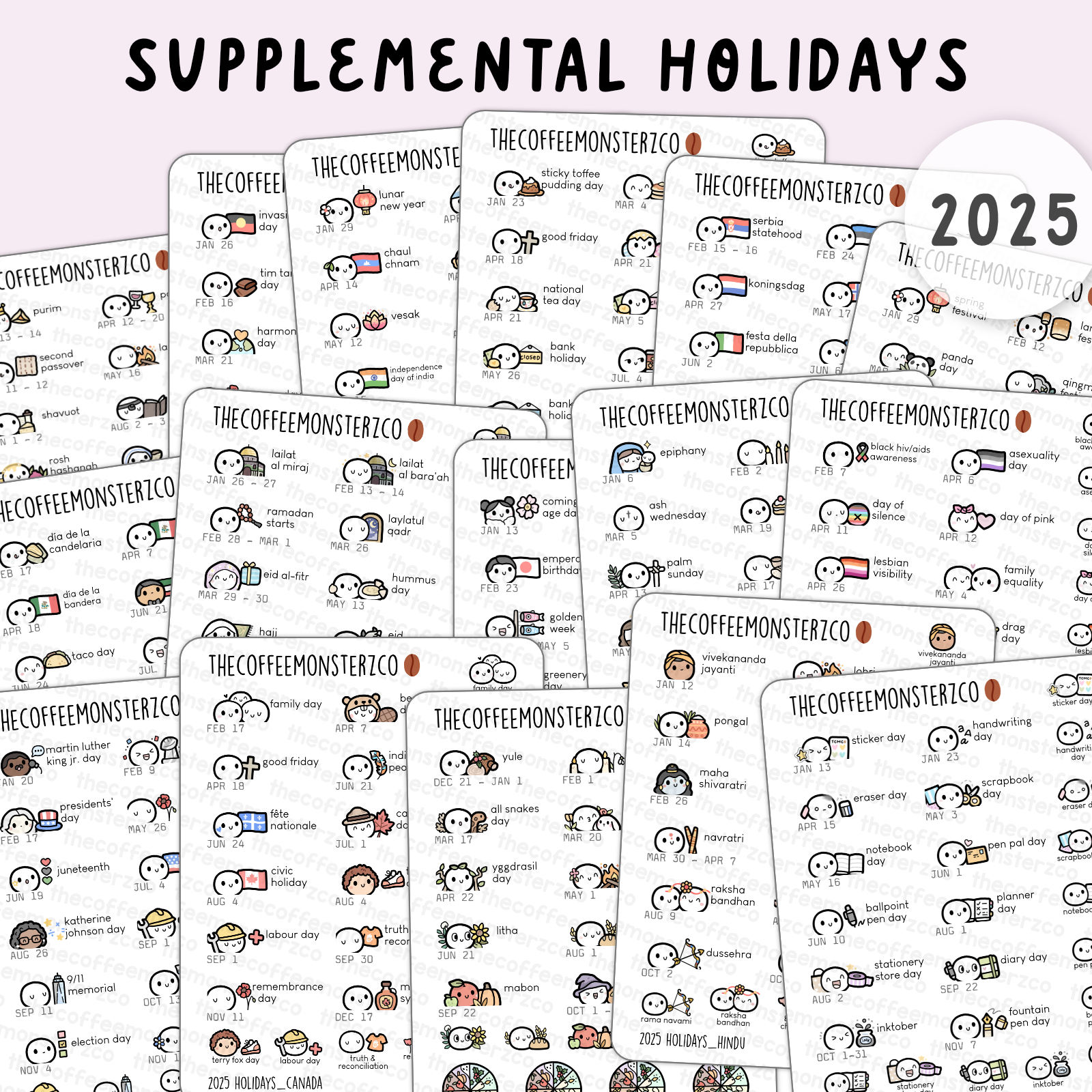 2025 Supplemental Holidays