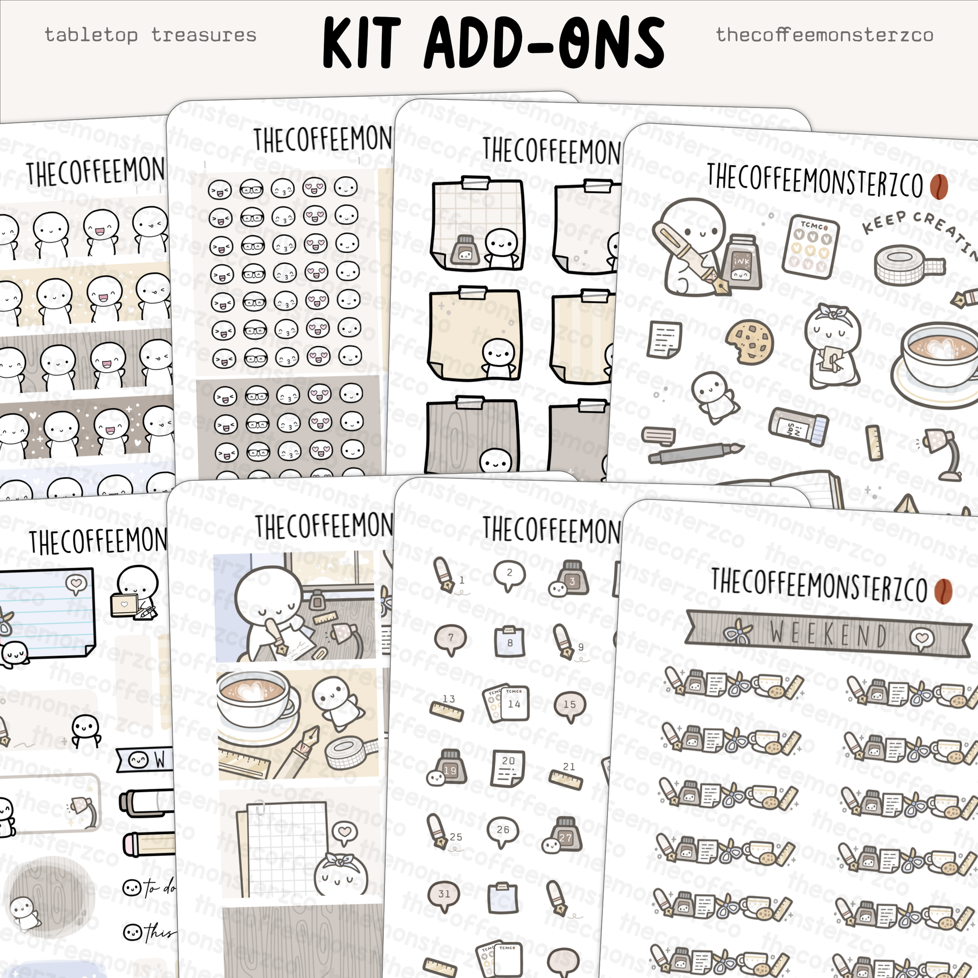 Tabletop Treasures - Kit Add-Ons