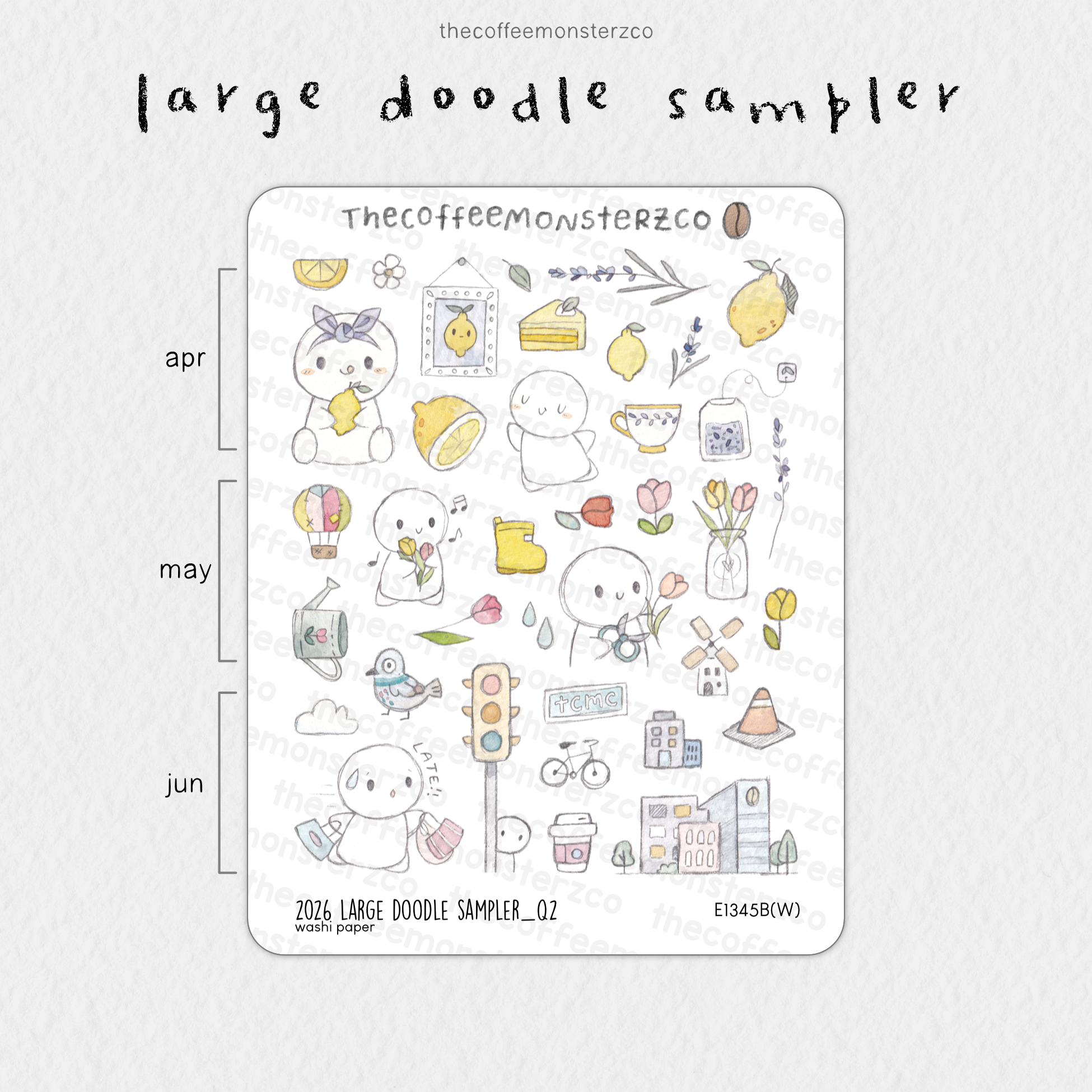 2026 Large Doodle Sampler