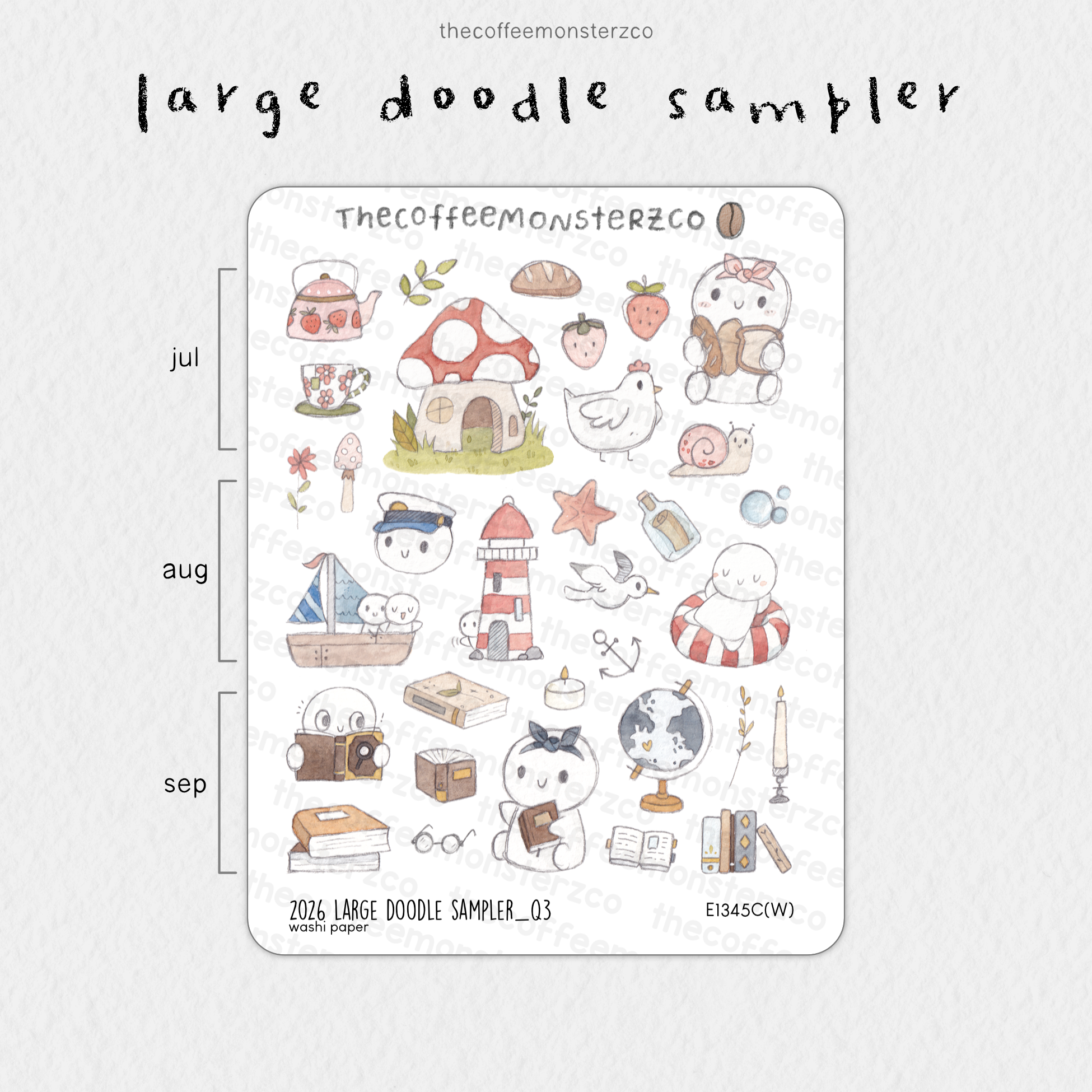 2026 Large Doodle Sampler