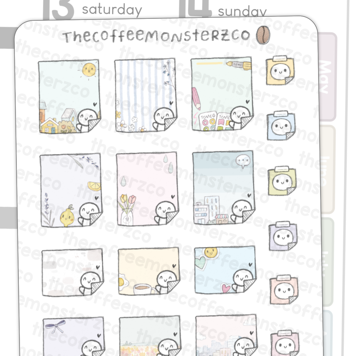 2026 Small Sticky Notes