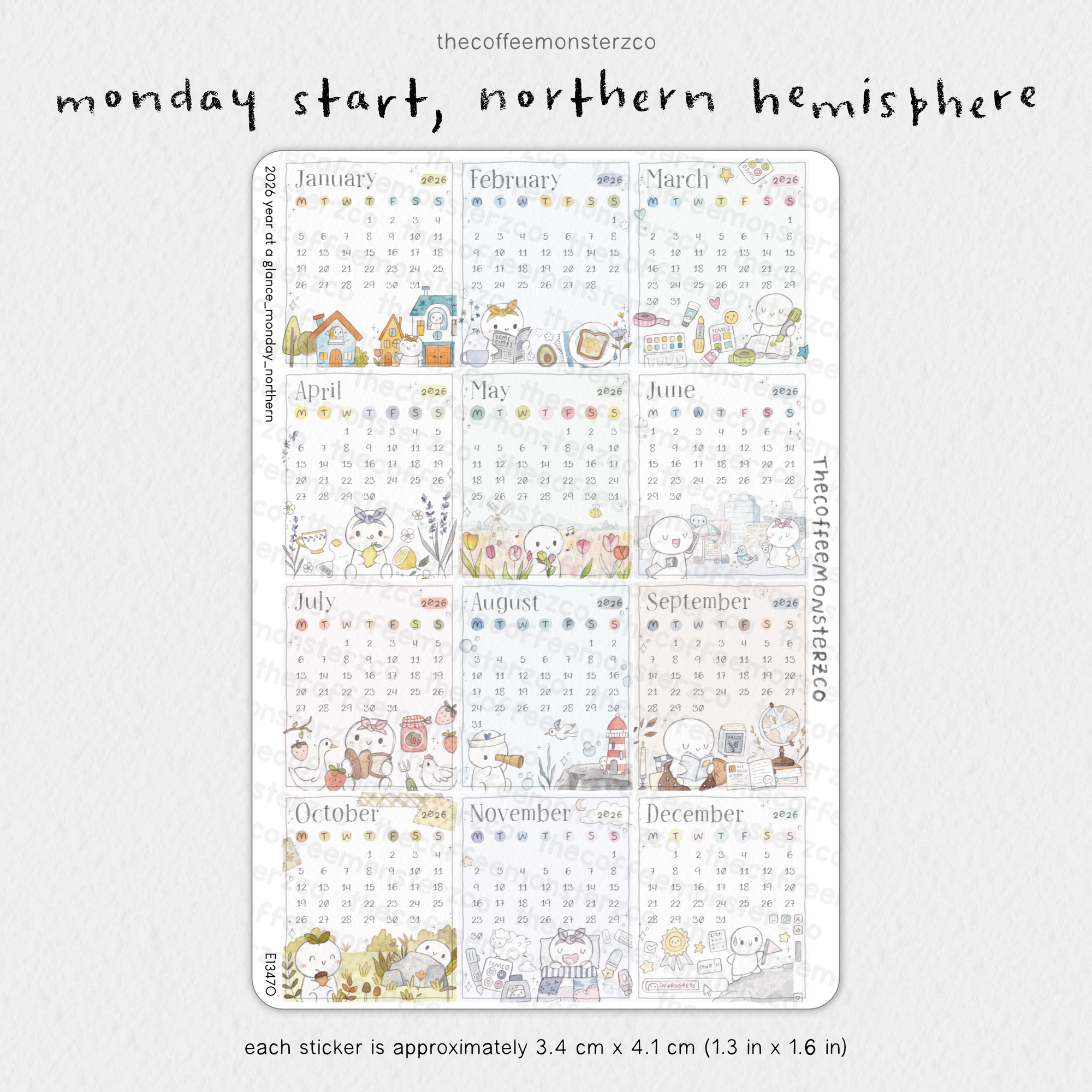 2026 Year At A Glance