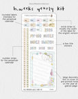 2026 Hobonichi Weeks Yearly Kit