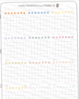2026 Hobonichi Cousin Monthly Habit Trackers