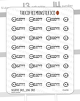 Bean Sampler Full Sheets - Negative Days