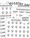 Bean Sampler Full Sheets - Negative Days