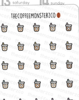 Iced Coffee Doodles