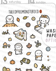 Large Autumn Doodles