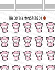Pig Onesie Emotis (FINAL STOCK)