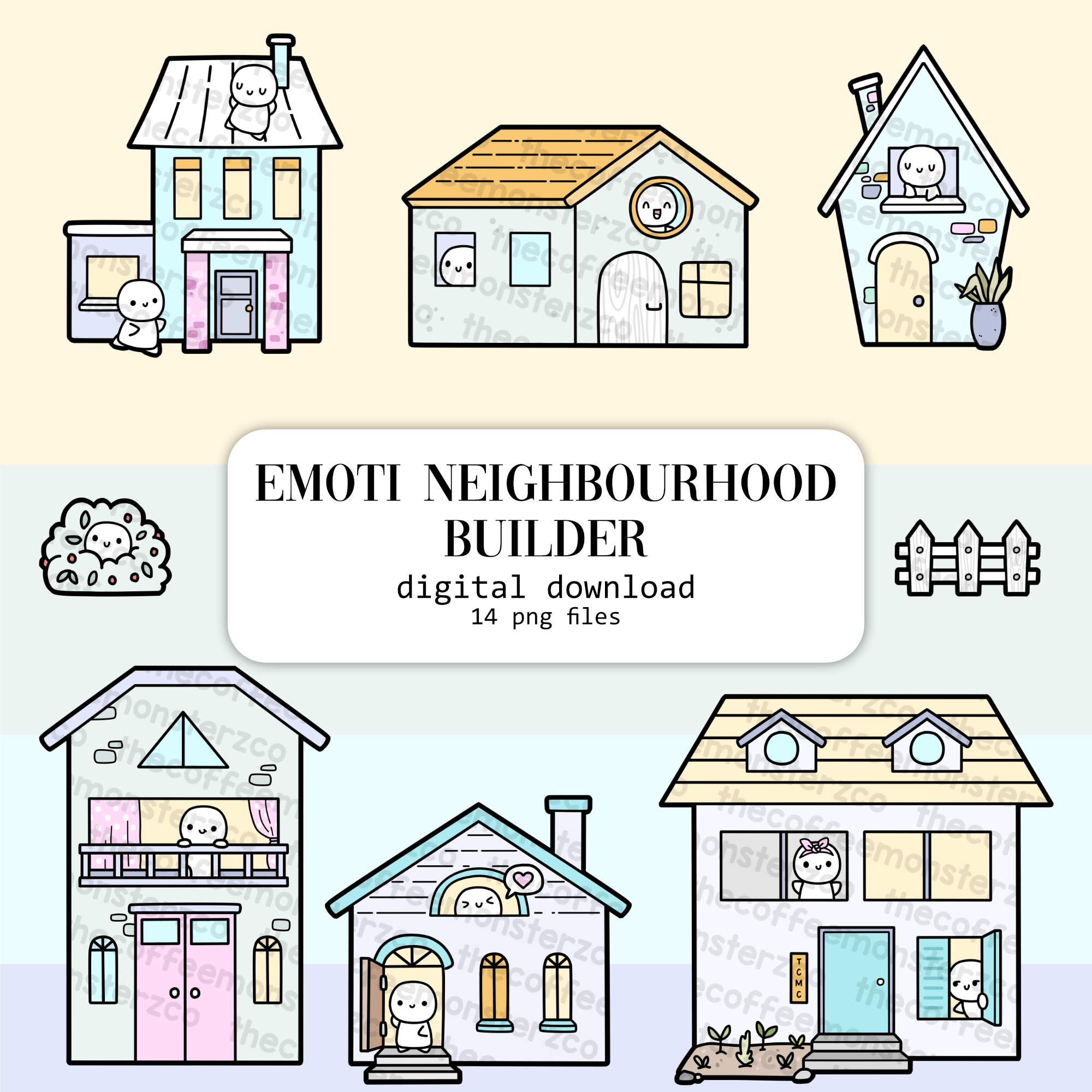 Emoti Neighbourhood Builder (Digital File)