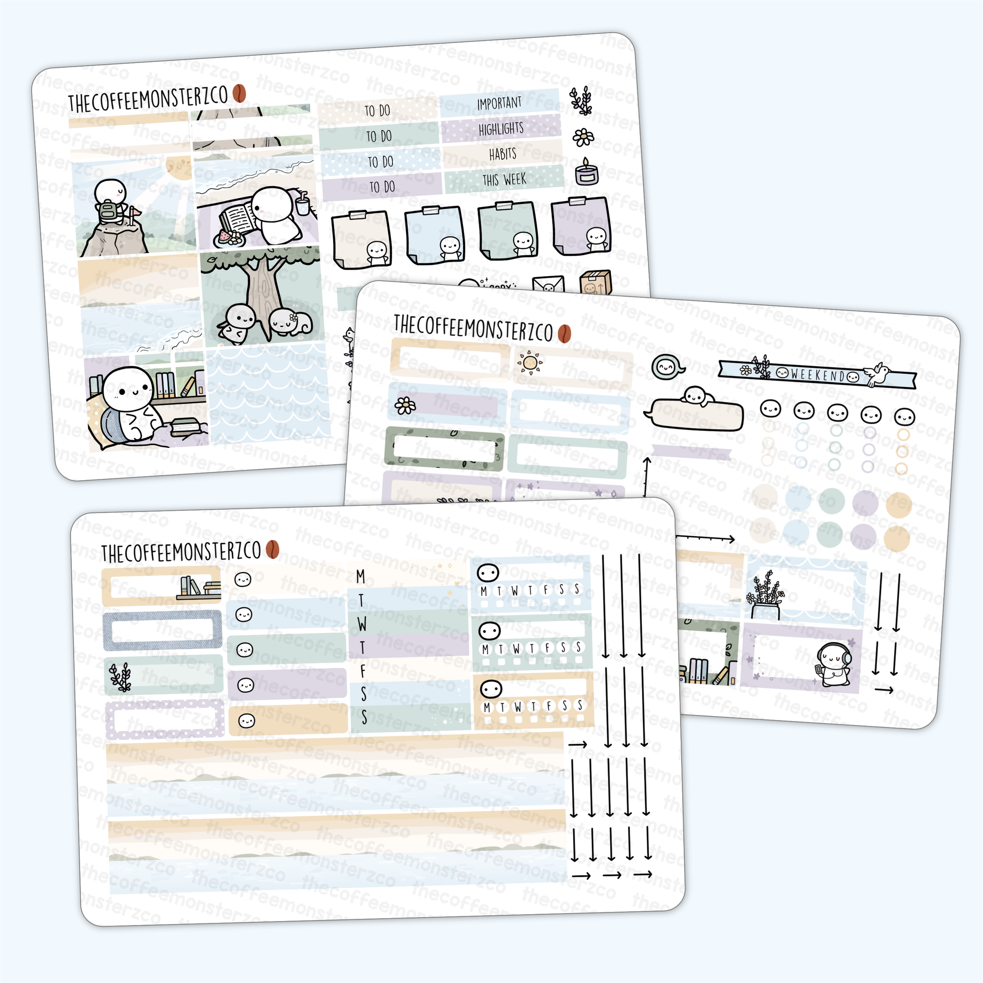 Finding Peace Hobonichi Cousin Kit