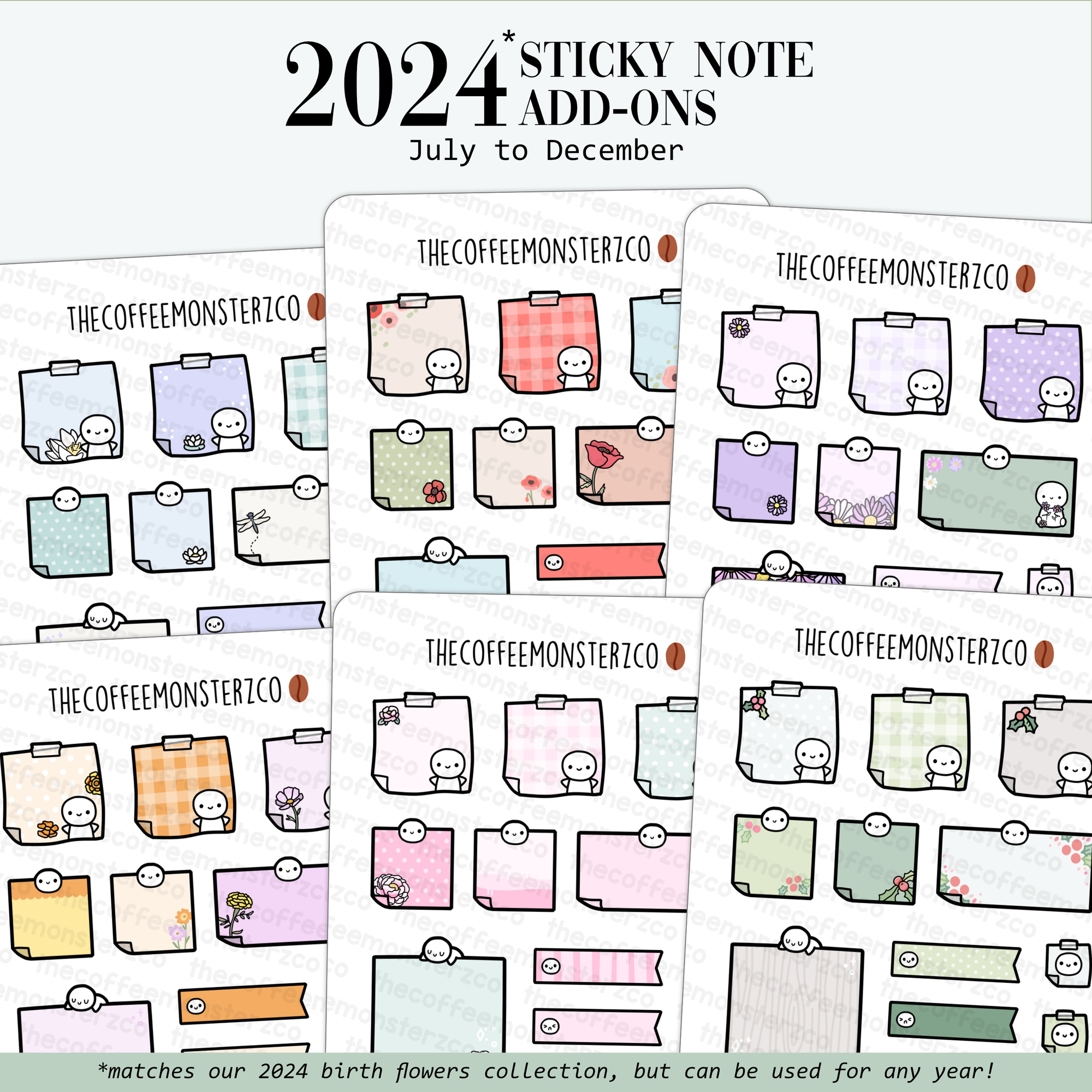 2024 Coordinating Add-ons - Sticky Notes - Part 2