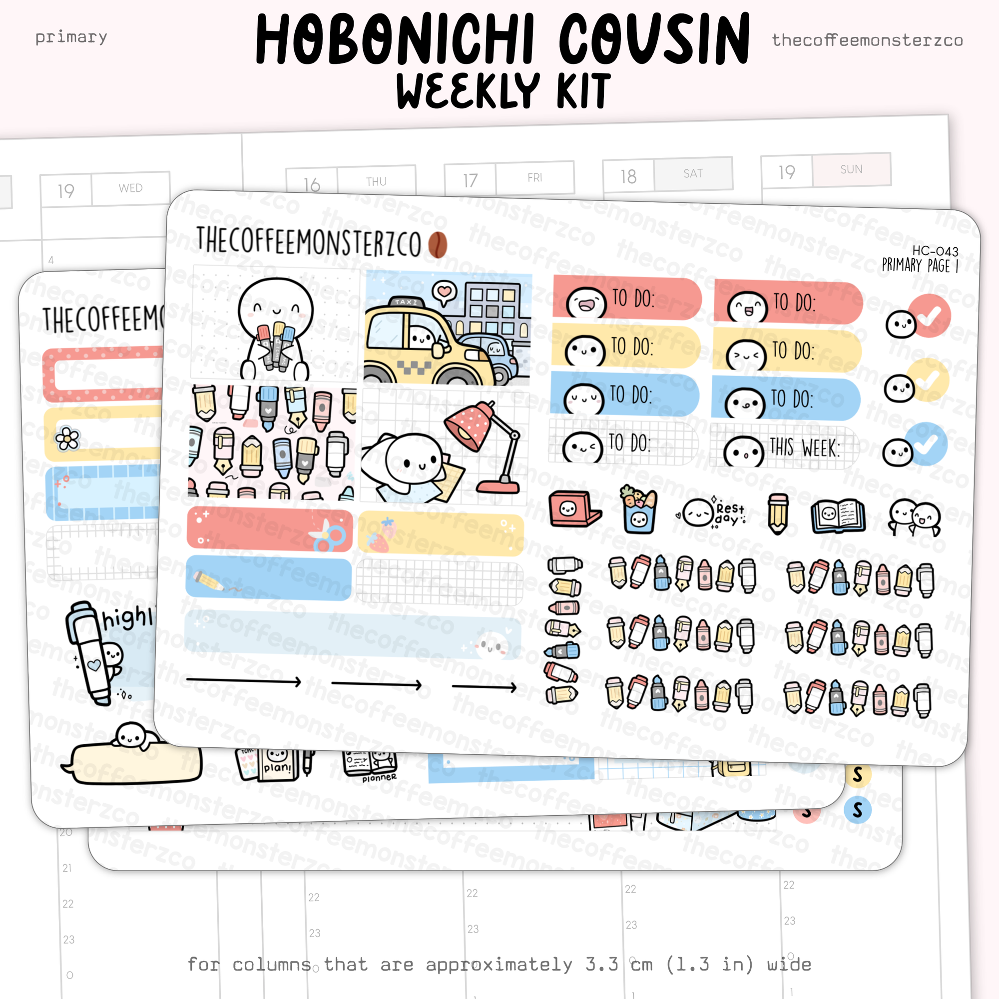 Primary - Hobonichi Cousin Kit