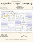 2026 Hobonichi Cousin Monthly Kits