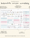 2026 Hobonichi Cousin Monthly Kits