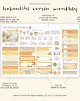 2026 Hobonichi Cousin Monthly Kits