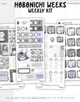 A Gloomy Week Hobonichi Weeks Kit
