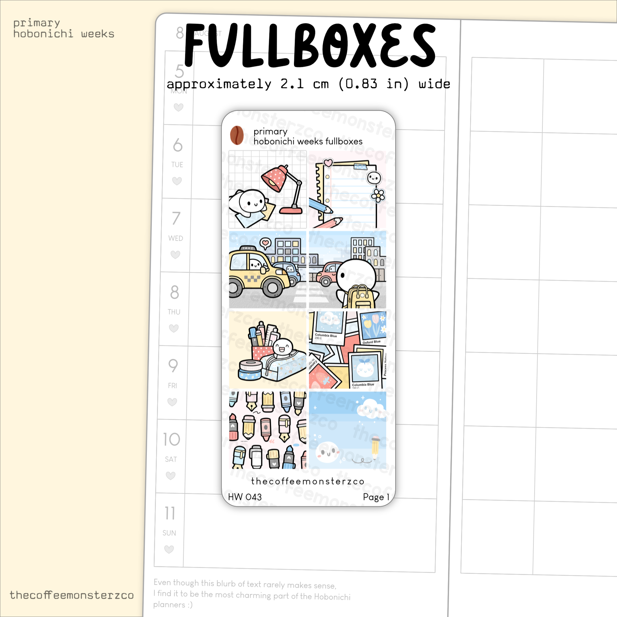 Primary - Hobonichi Weeks Kit