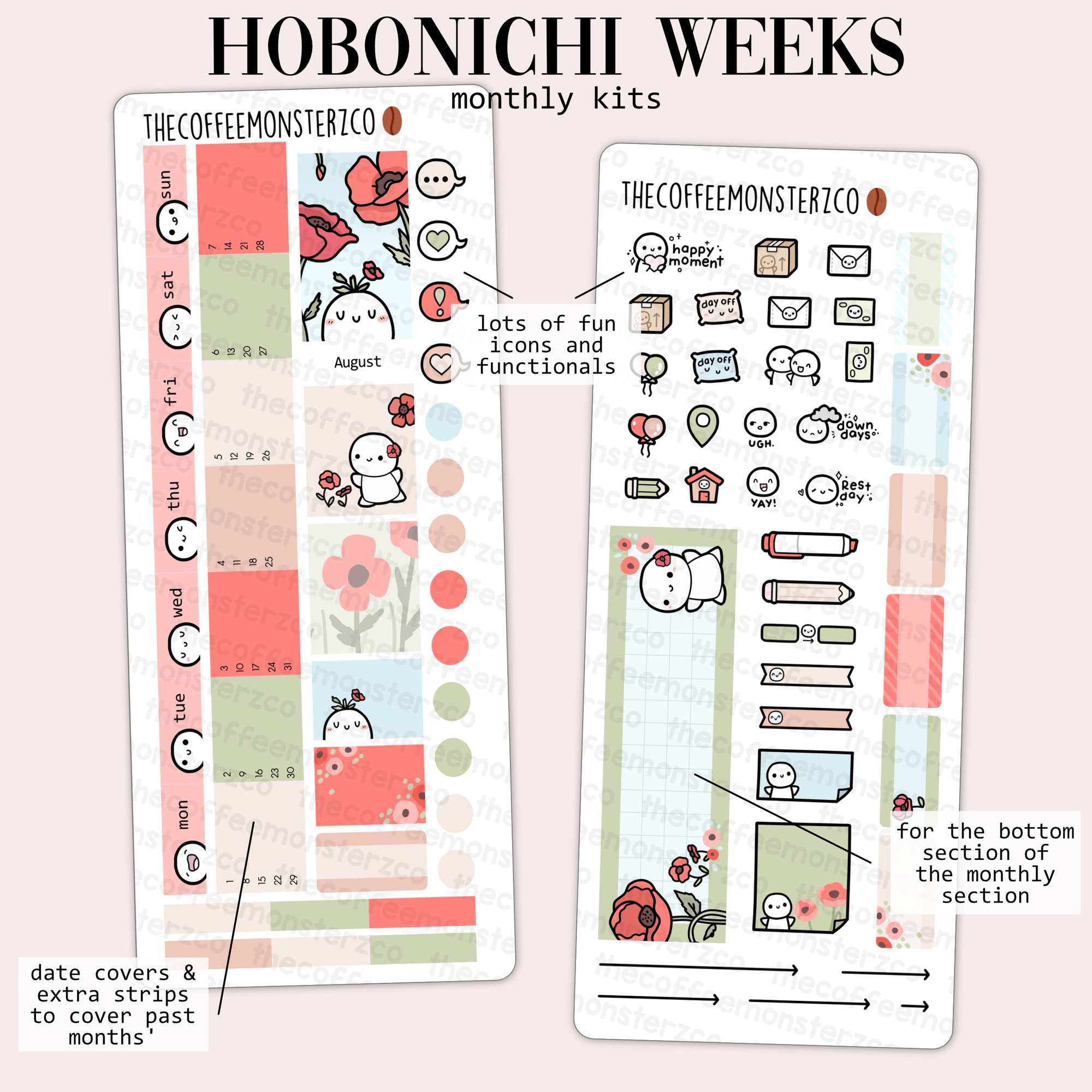 2024 Hobonichi Weeks Monthly Kits - Part 2