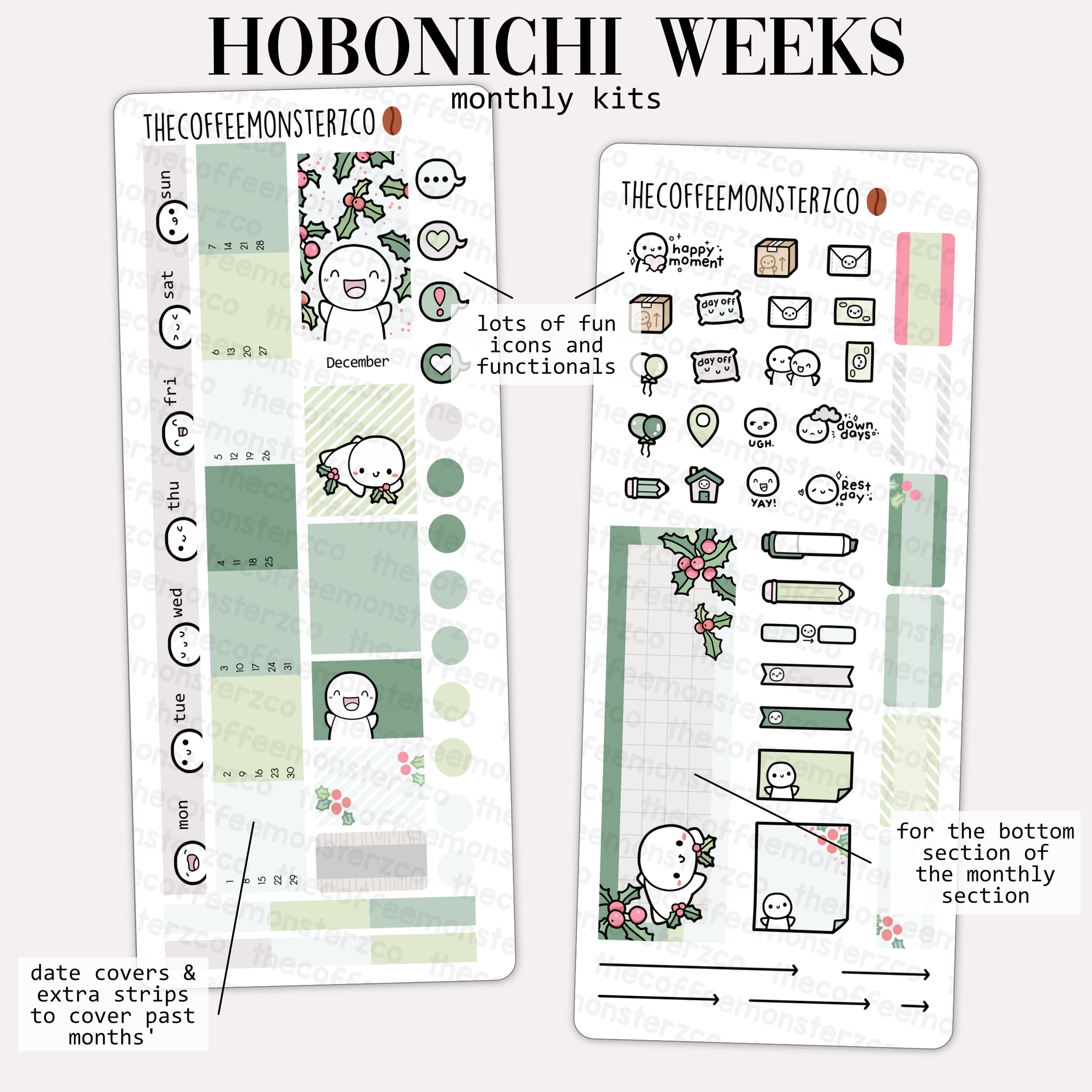 2024 Hobonichi Weeks Monthly Kits - Part 2