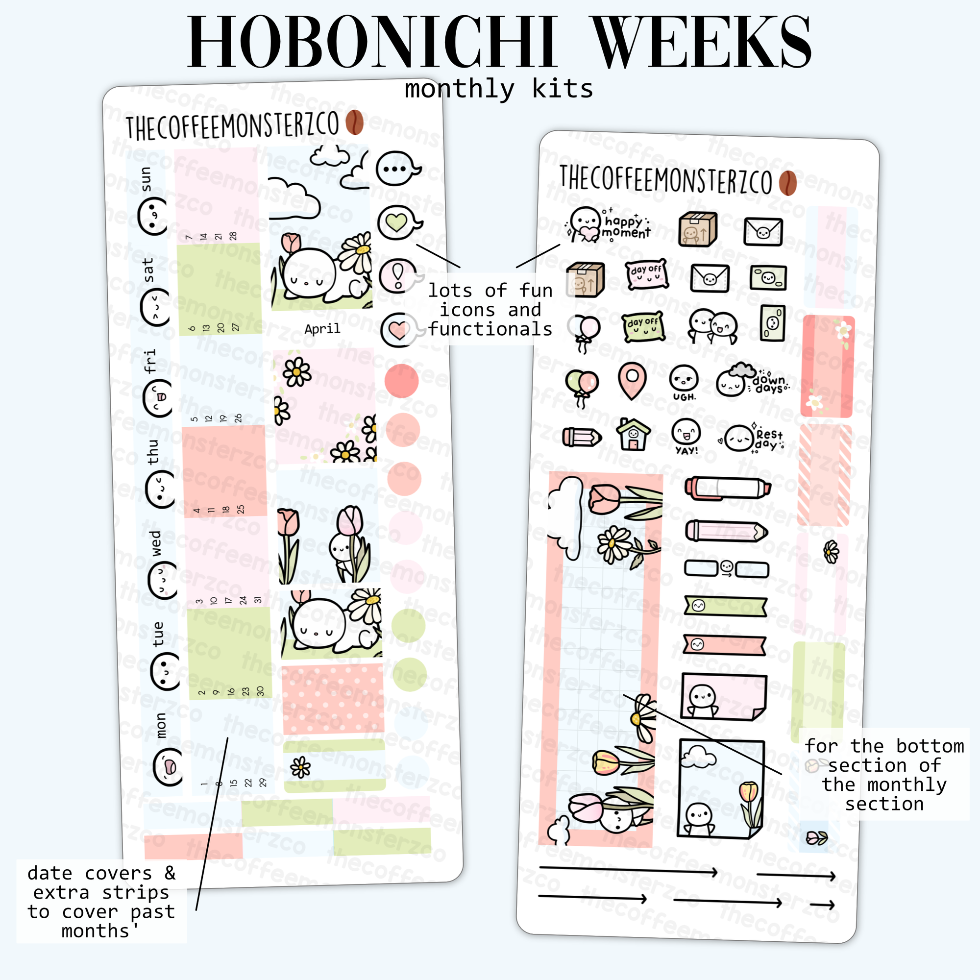 2024 Hobonichi Weeks Monthly Kits - Part 1