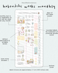 2026 Hobonichi Weeks Monthly Kits