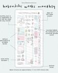 2026 Hobonichi Weeks Monthly Kits