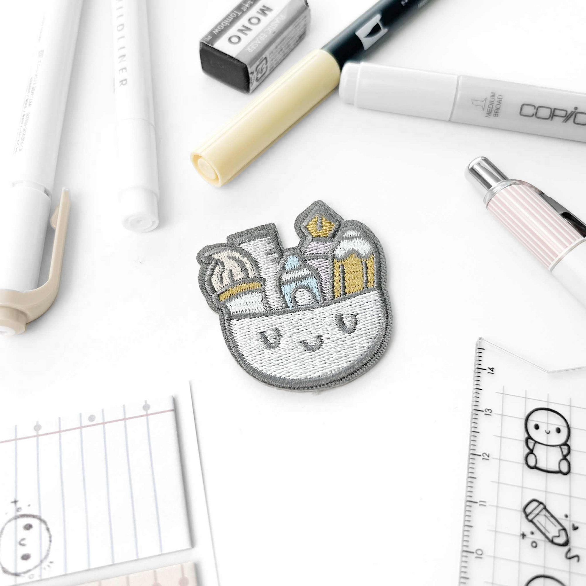 A Creative Mind - Iron On Patch