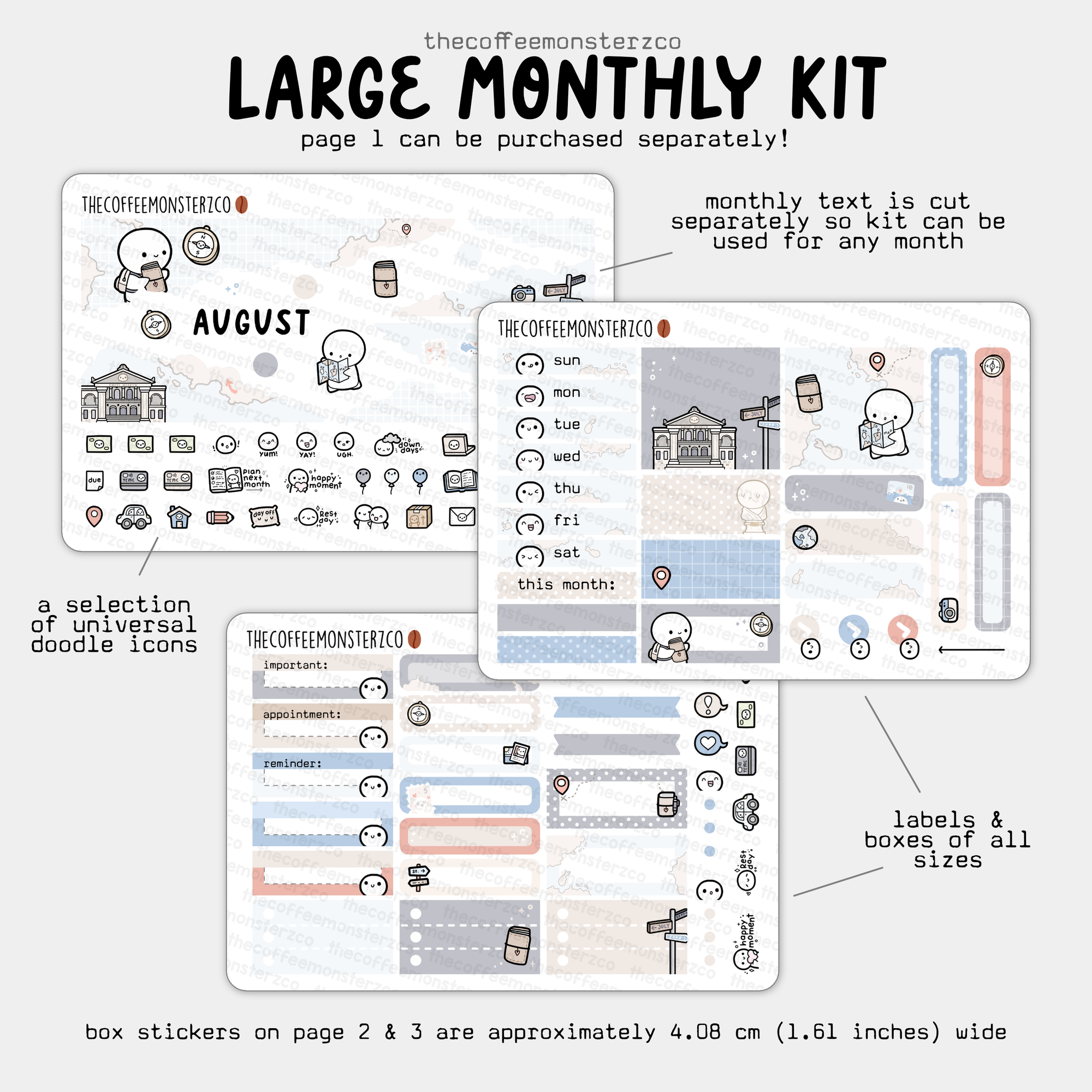 2025 Large Monthly Kit