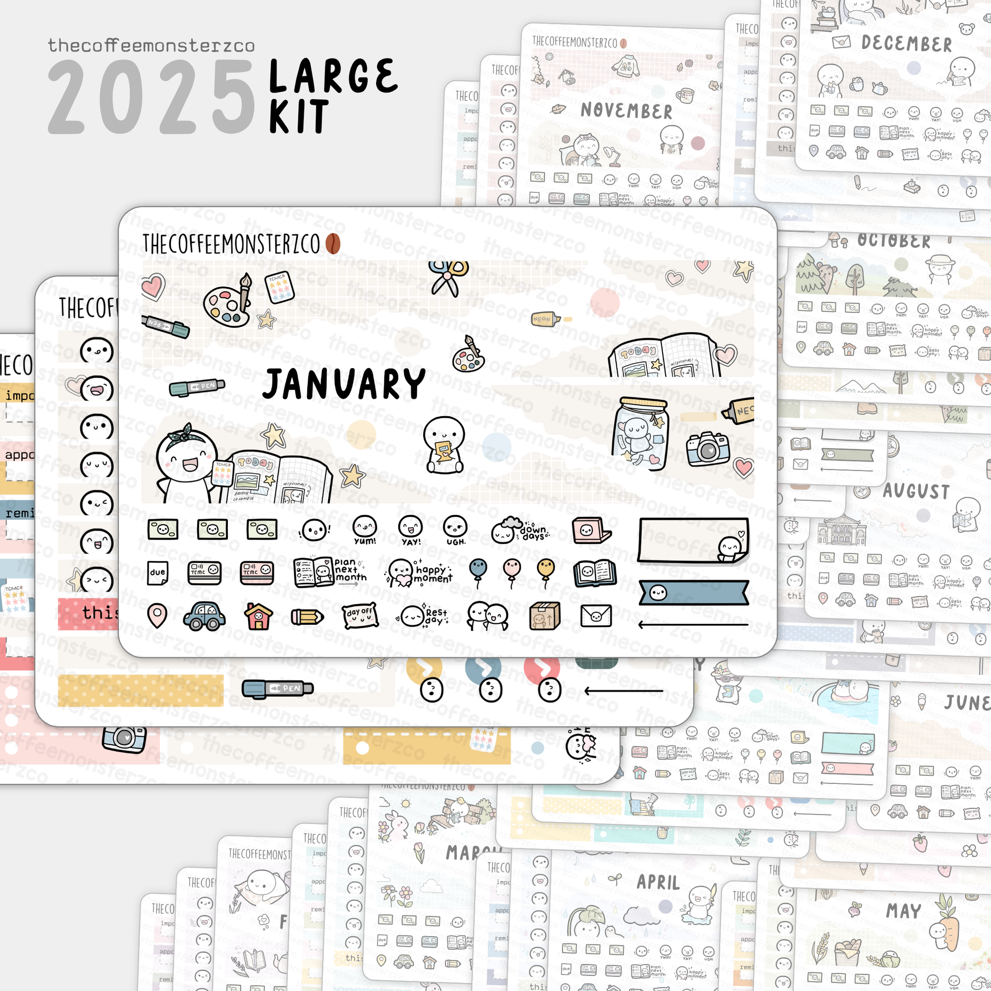 2025 Large Monthly Kit