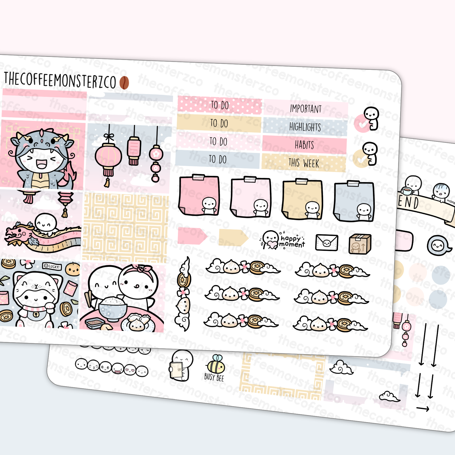 Lunar New Year 2024 Hobonichi Cousin Kit (FINAL STOCK)