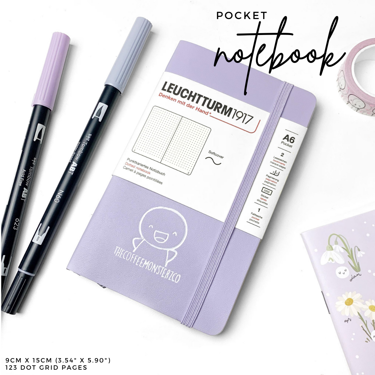 Emoti Leuchtturm1917 Pocket Notebook - Softcover