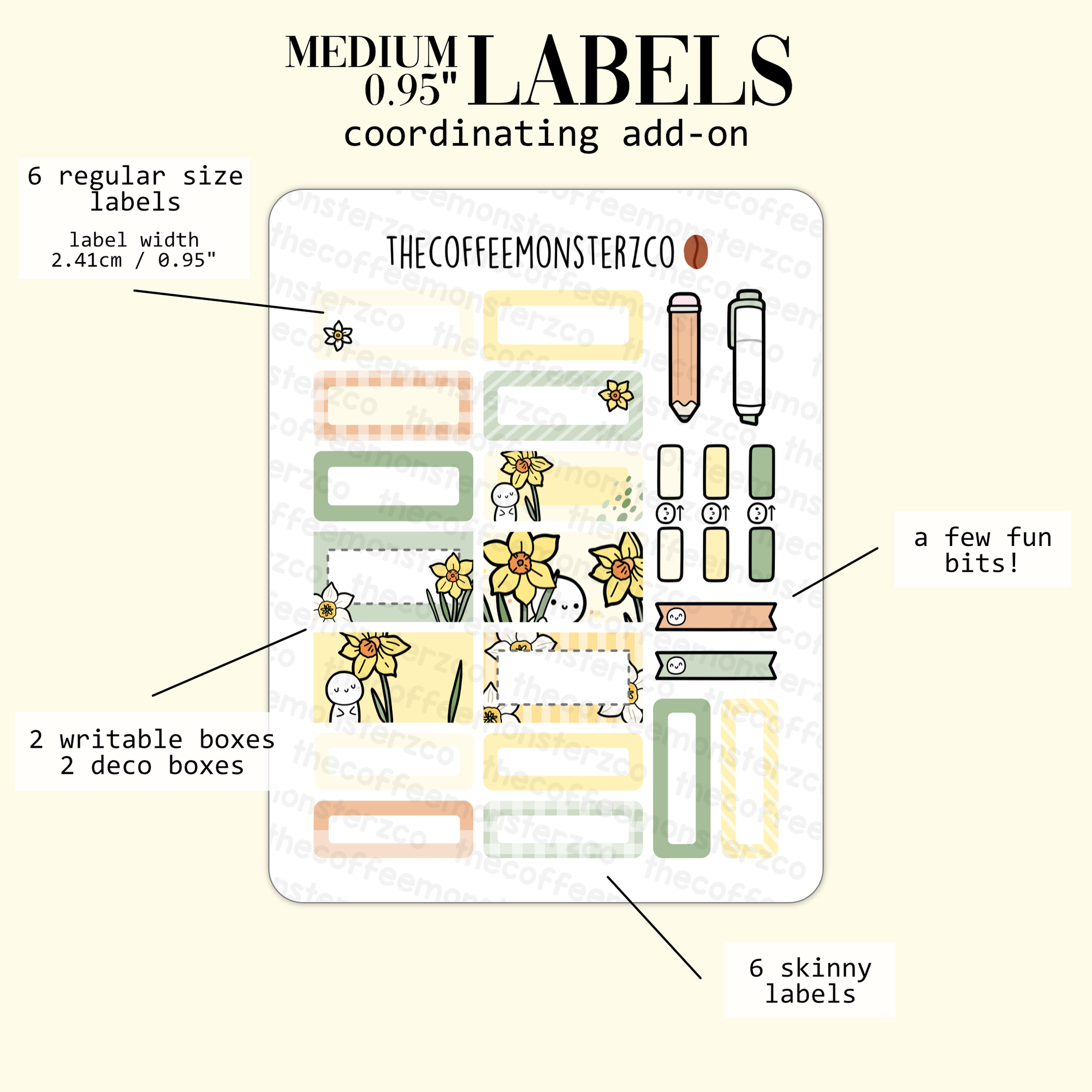 2024 Coordinating Add-ons - Medium Labels (0.95") - Part 1