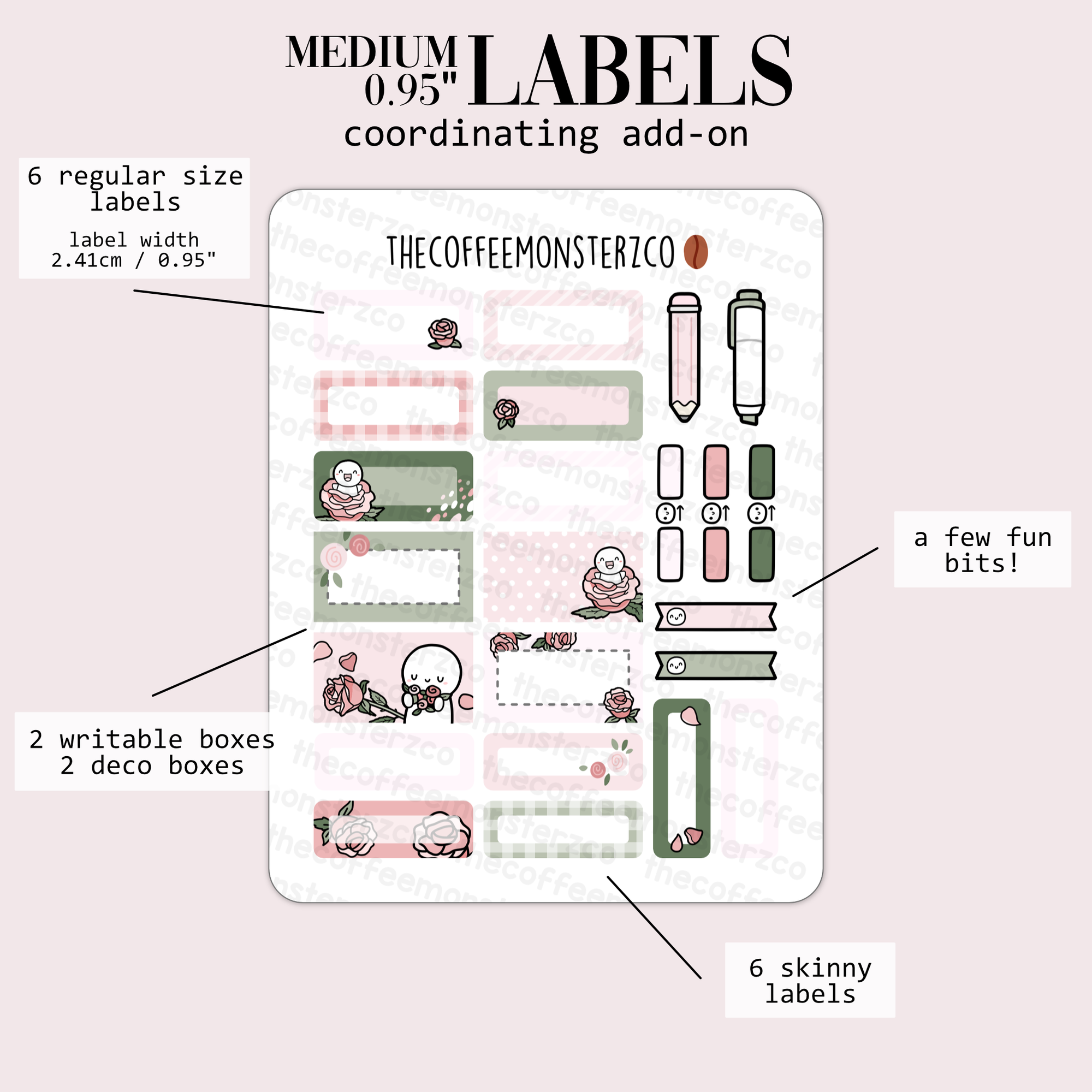 2024 Coordinating Add-ons - Medium Labels (0.95") - Part 1