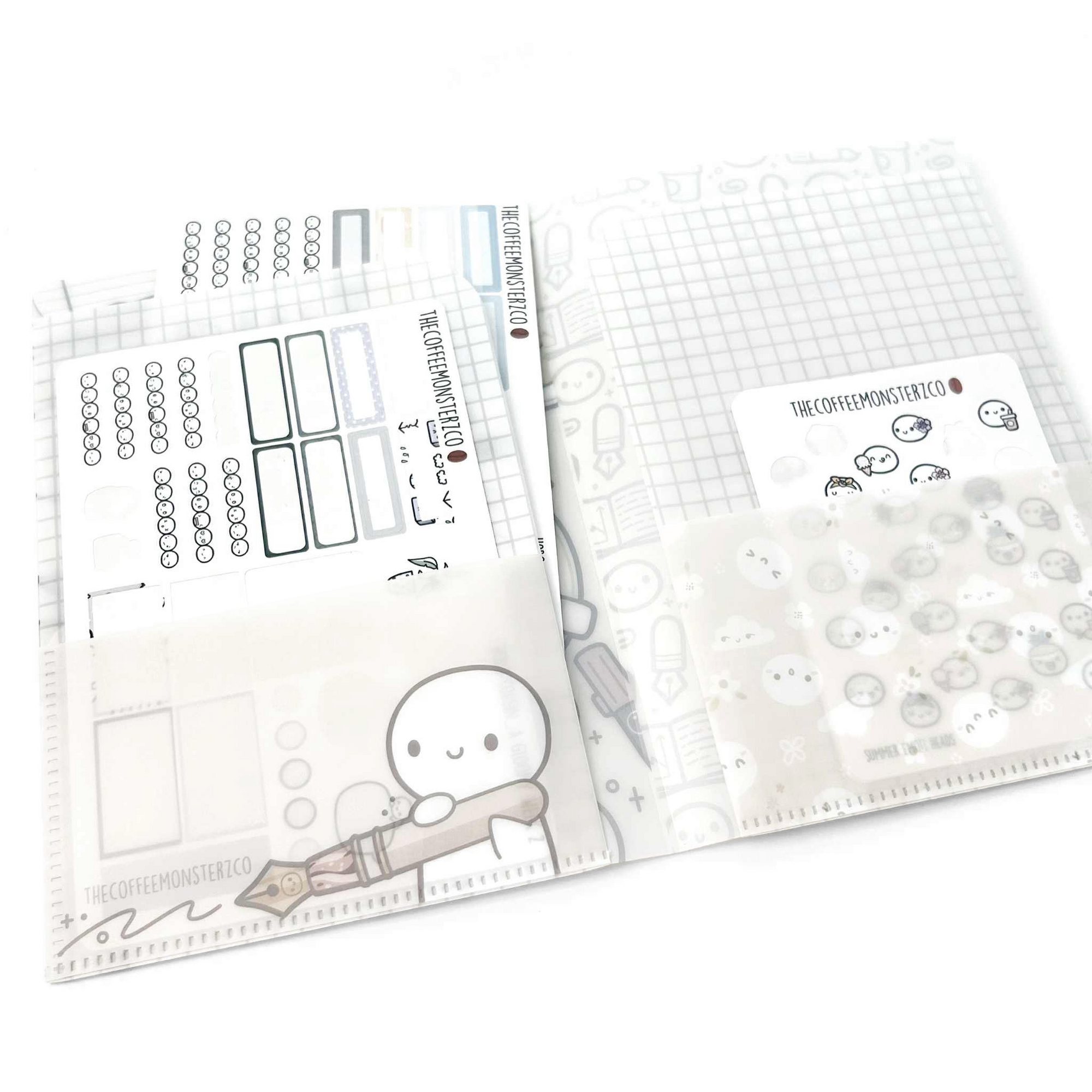 Keep Creating - Plastic File Folder