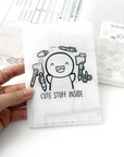Cute Stuff Inside - Plastic File Folder