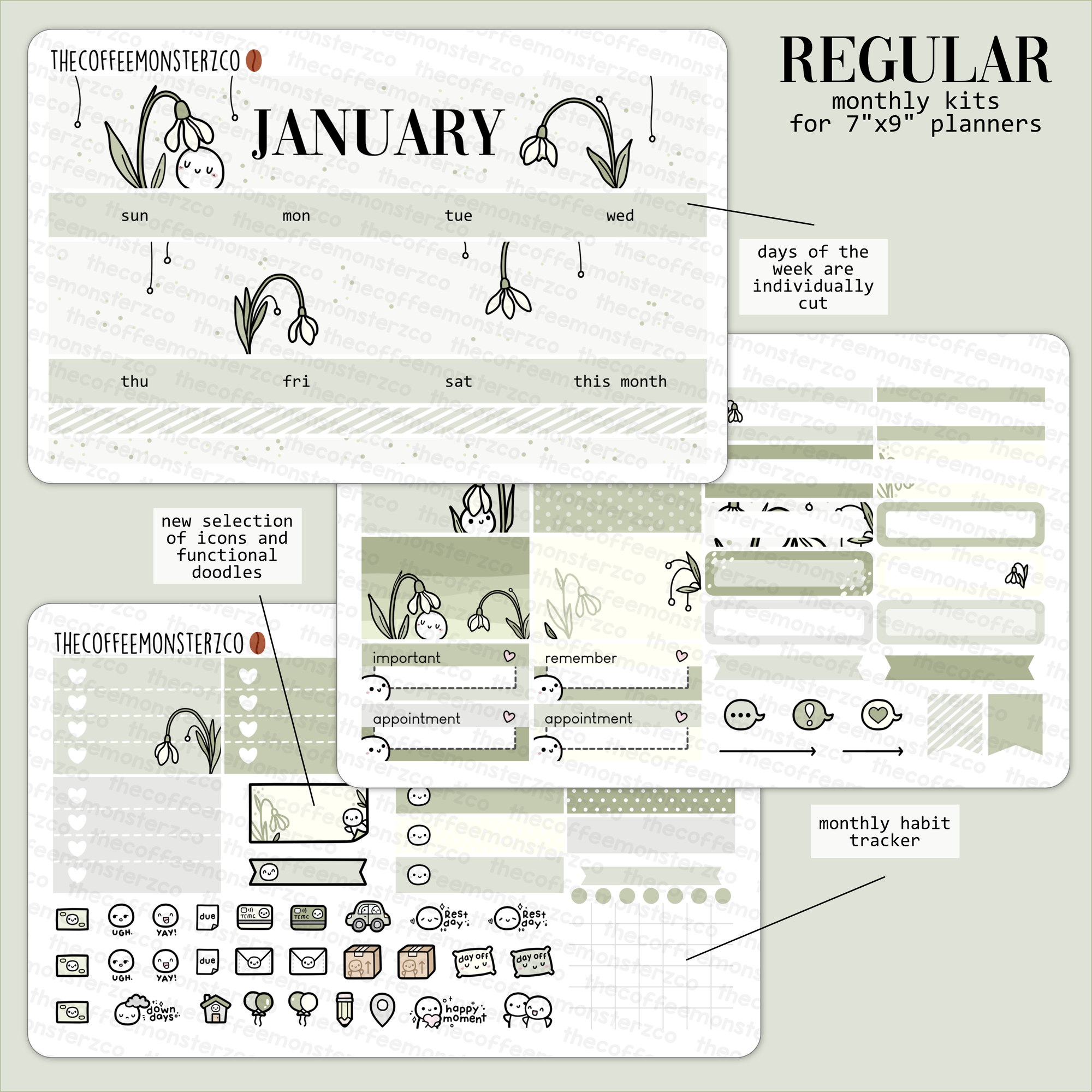 2024 Regular Monthly Kits - Part 1