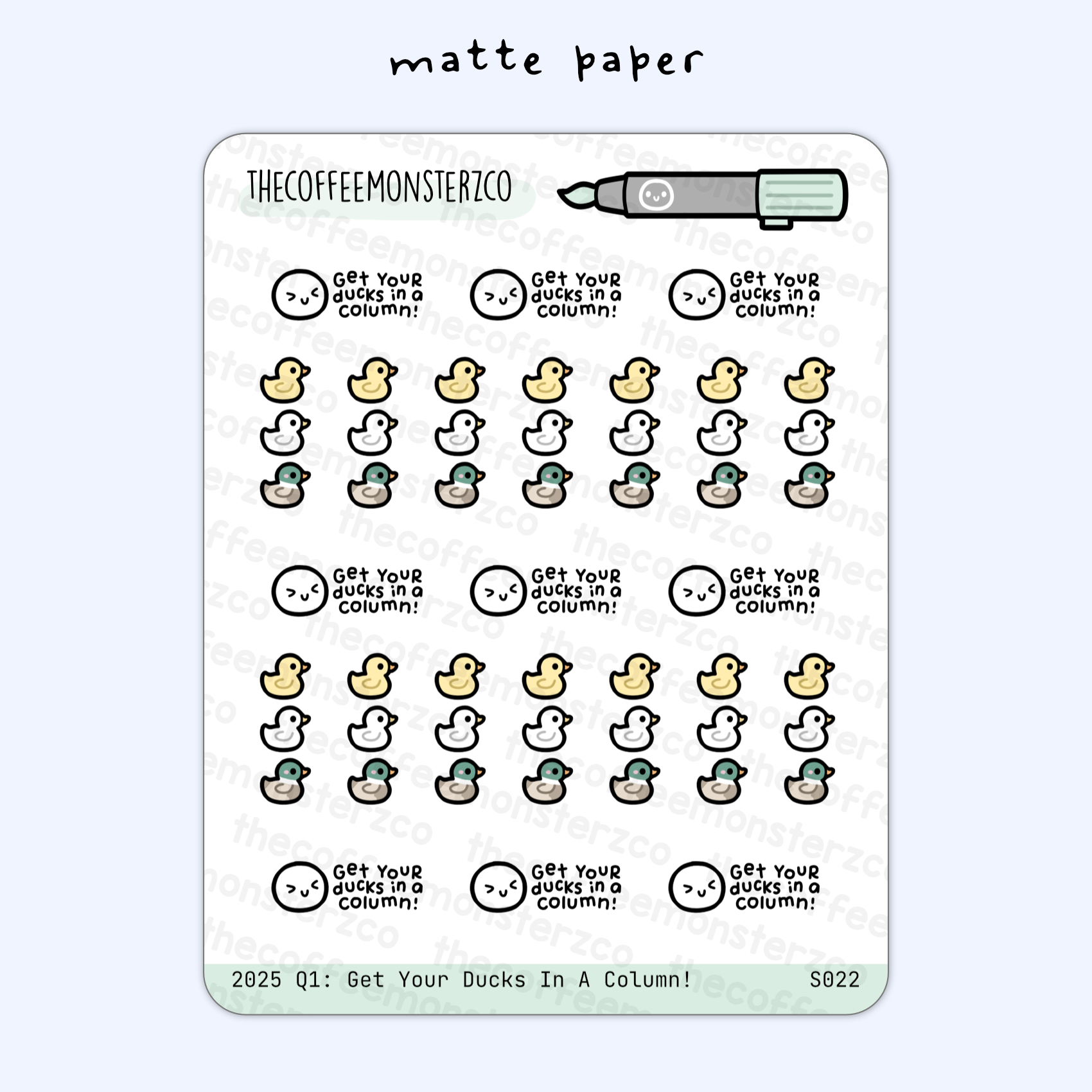 2025 Q1 Sticker Subscription Leftovers