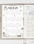 Slice Of Life 2025 Calendar - Vinyl Sticker