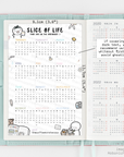 Slice Of Life 2025 Calendar - Vinyl Sticker