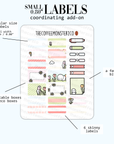 2024 Coordinating Add-ons - Small Labels (0.80") - Part 1